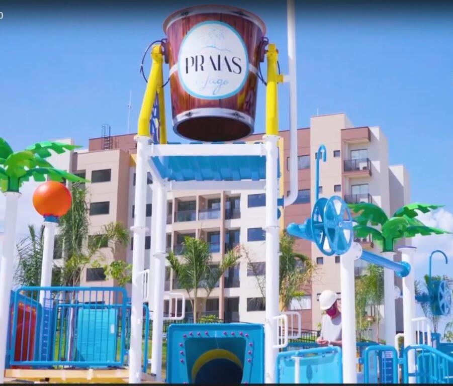 Praias Do Lago Eco Resort Apto 5 Pessoas N406 N407 Caldas Novas Εξωτερικό φωτογραφία