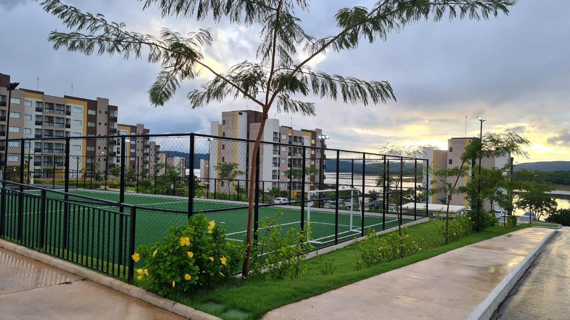 Praias Do Lago Eco Resort Apto 5 Pessoas N406 N407 Caldas Novas Εξωτερικό φωτογραφία